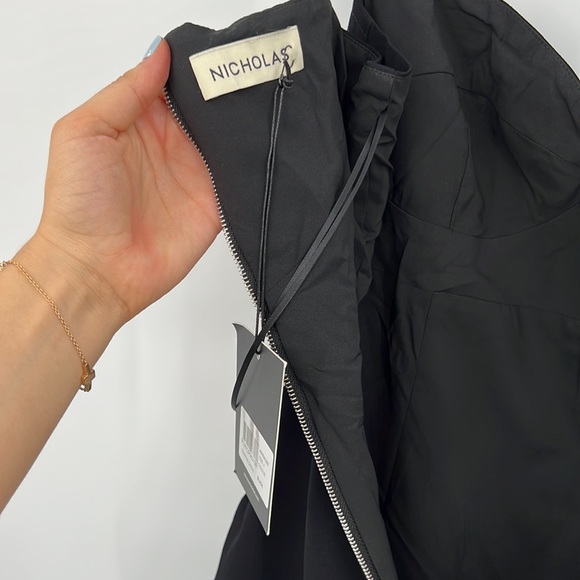 NICHOLAS Cristina Dress in Black 4 - Picture 10 of 14